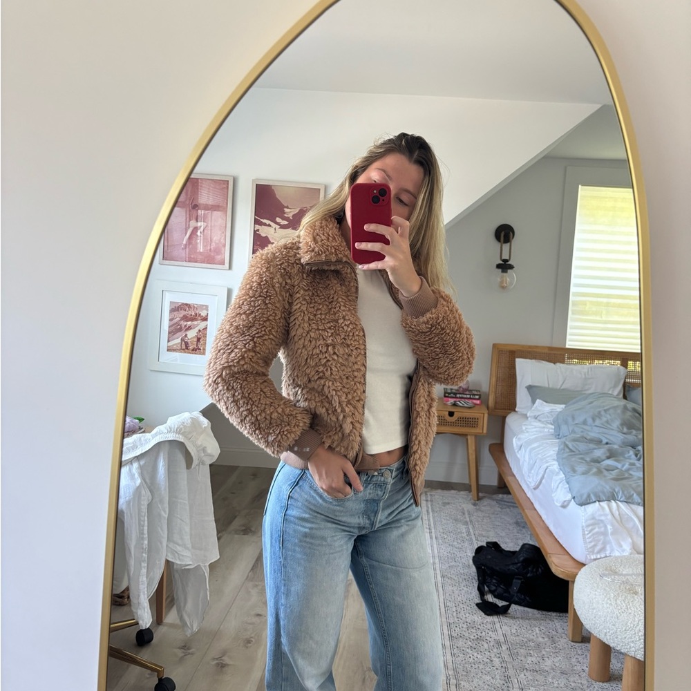 BB Dakota Brown Teddy Jacket